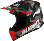 Suomy X-Wing Camouflager E06 Motocross Hjelm