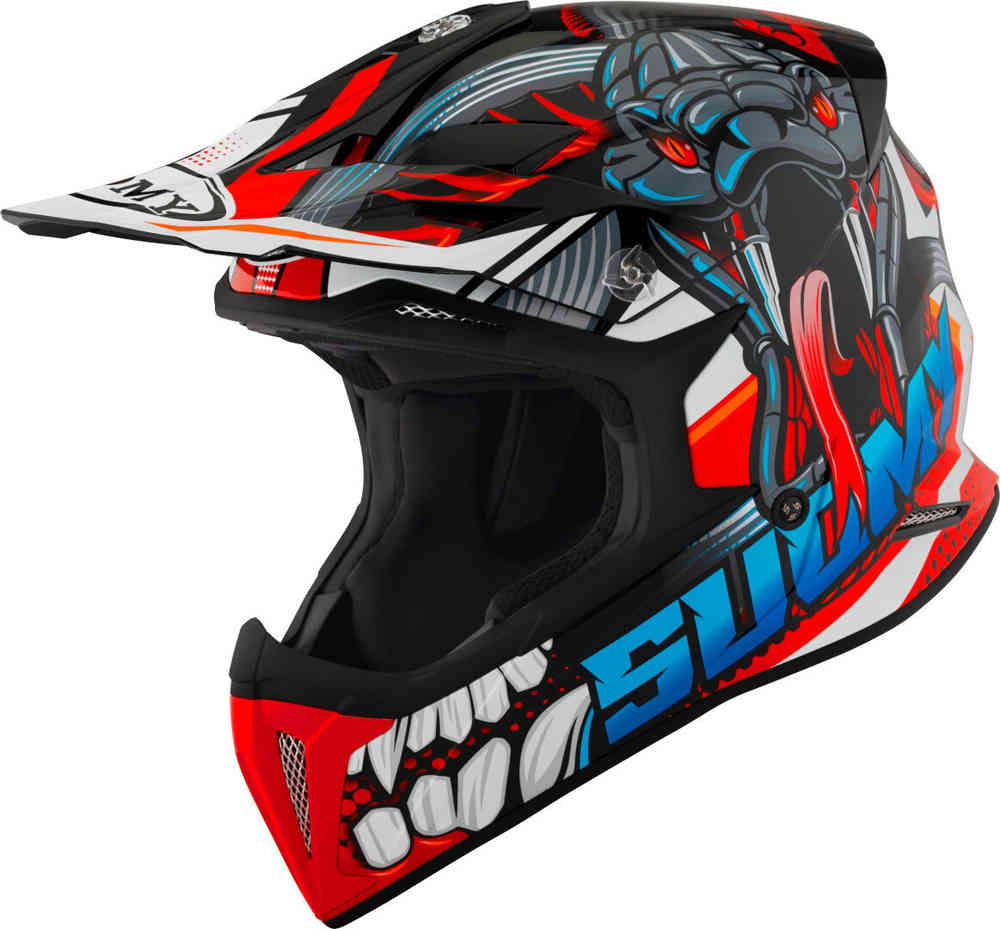 Suomy X-Wing Snake E06 Motocross Helm