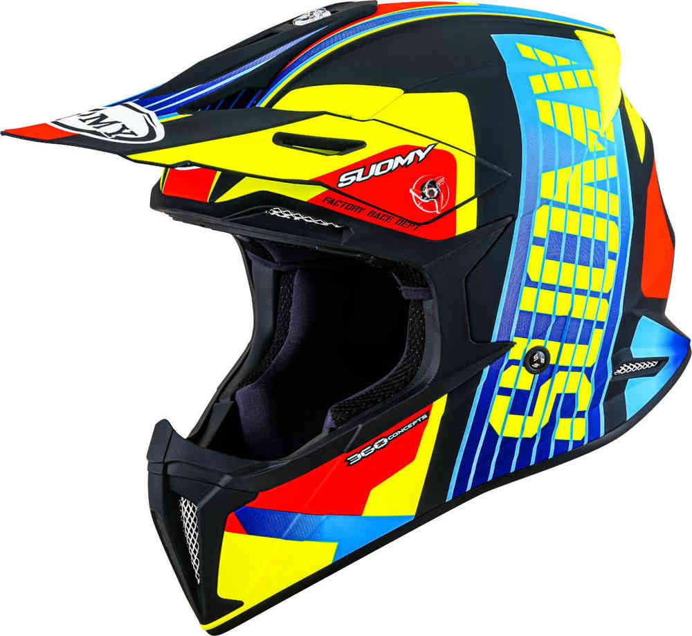 Suomy X-Wing Amped E06 Motocross hjelm