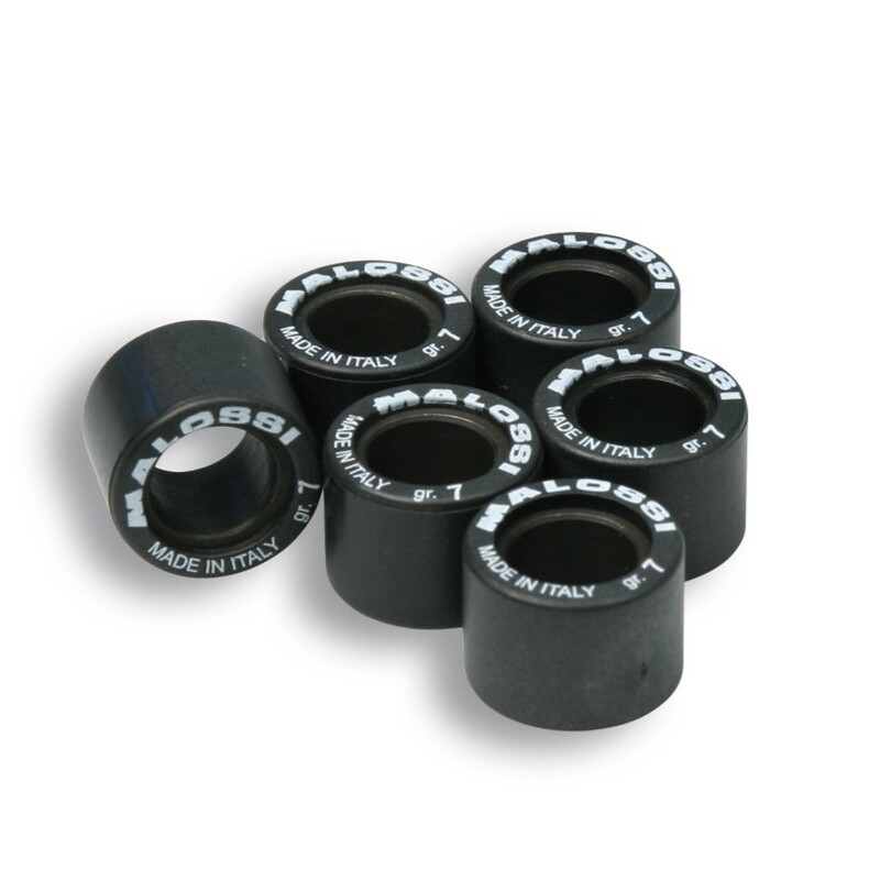 MALOSSI Variator Rollers 17x12,3mm 7gr - Set of 6