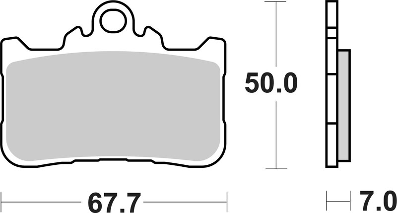 Brembo S.p.a. Unisex Street Sintered Metal Brake Pads 07Ho72sa
