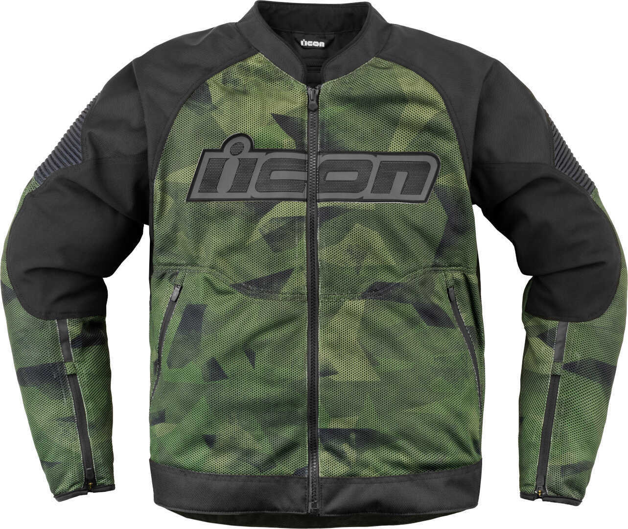 Icon Overlord3 Mesh Camo Мотоциклетная текстильная куртка