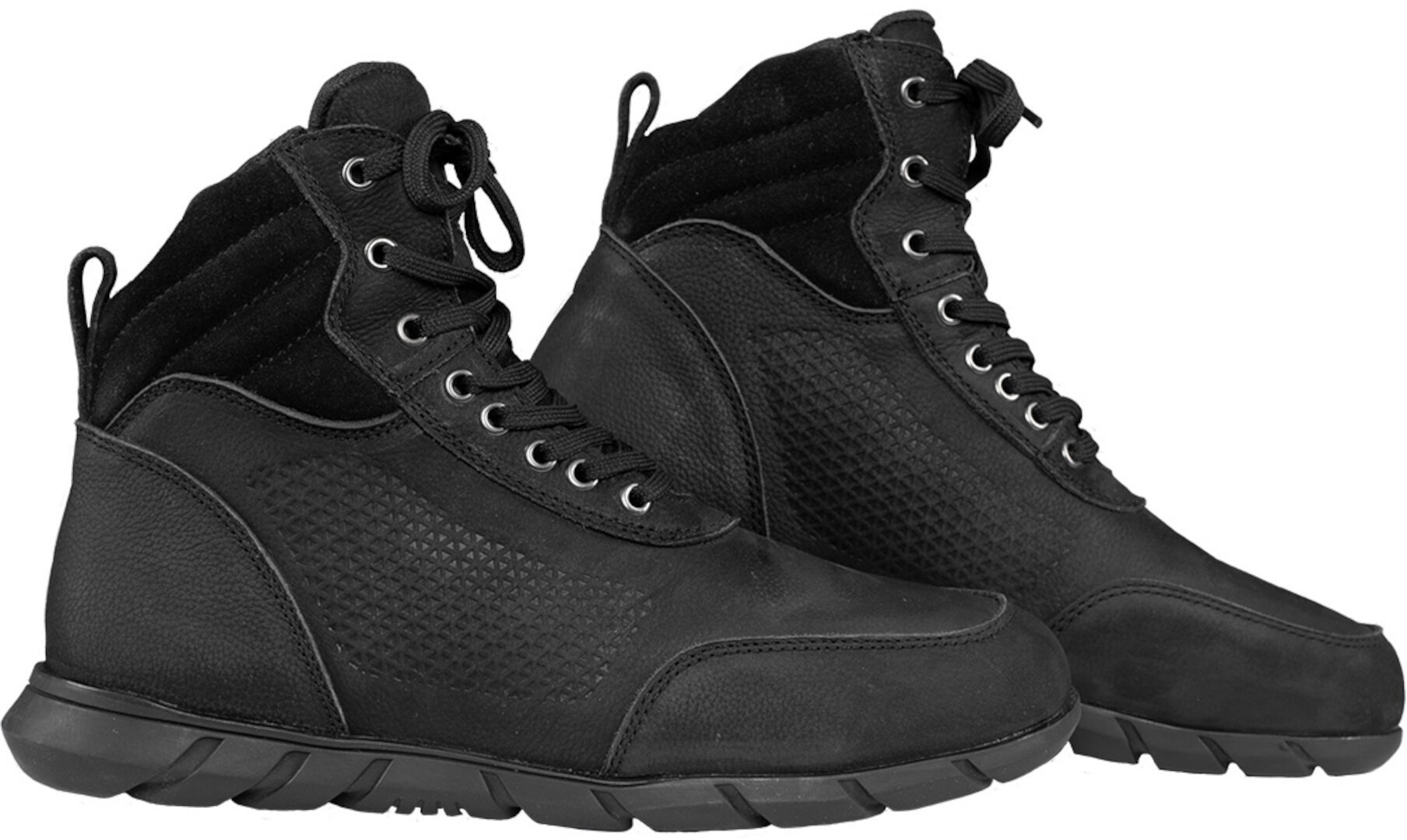 Rusty Stitches Paolo Chaussures de moto, noir, taille 44 pour Hommes