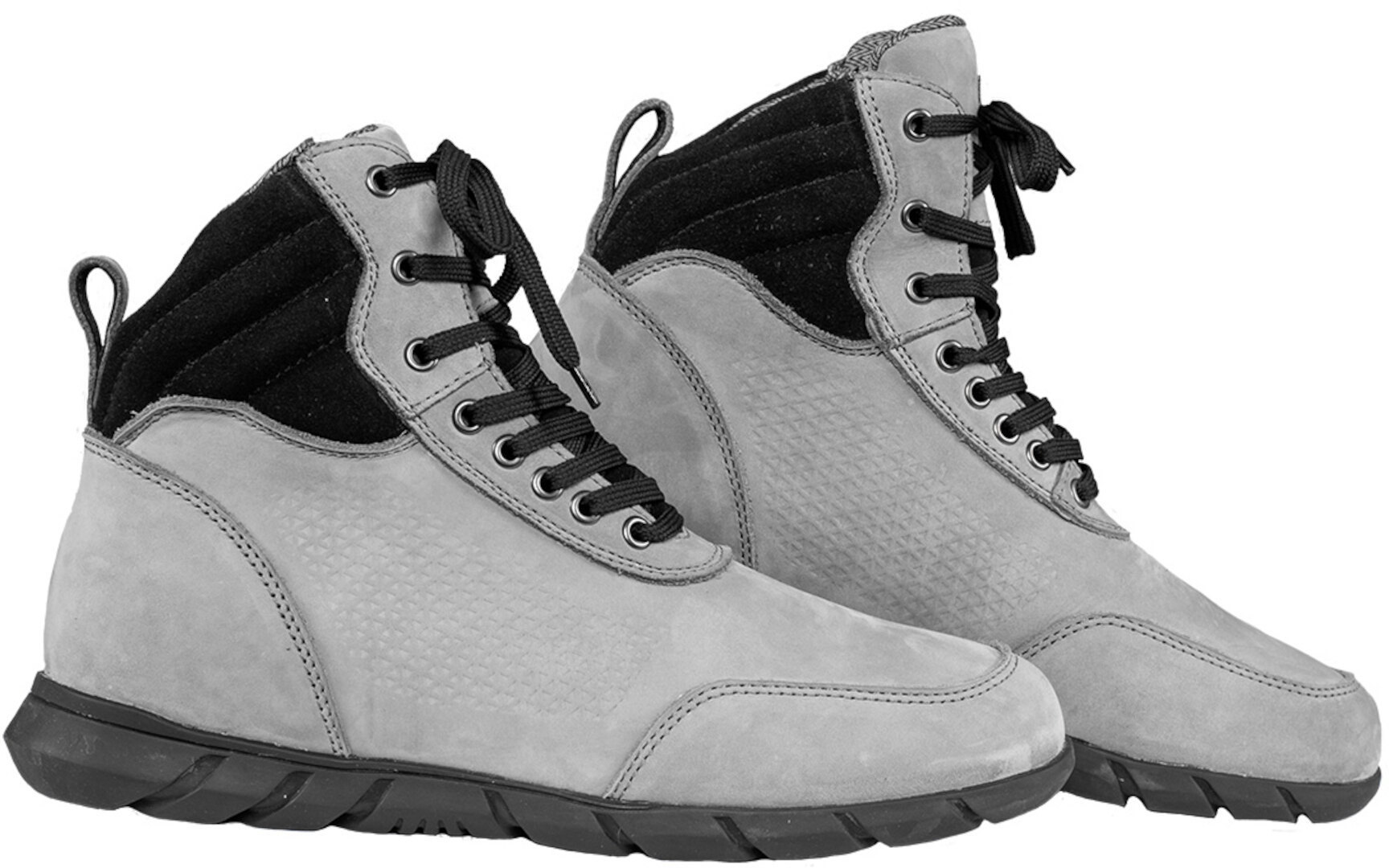 Rusty Stitches Paolo Chaussures de moto, gris, taille 41 pour Hommes