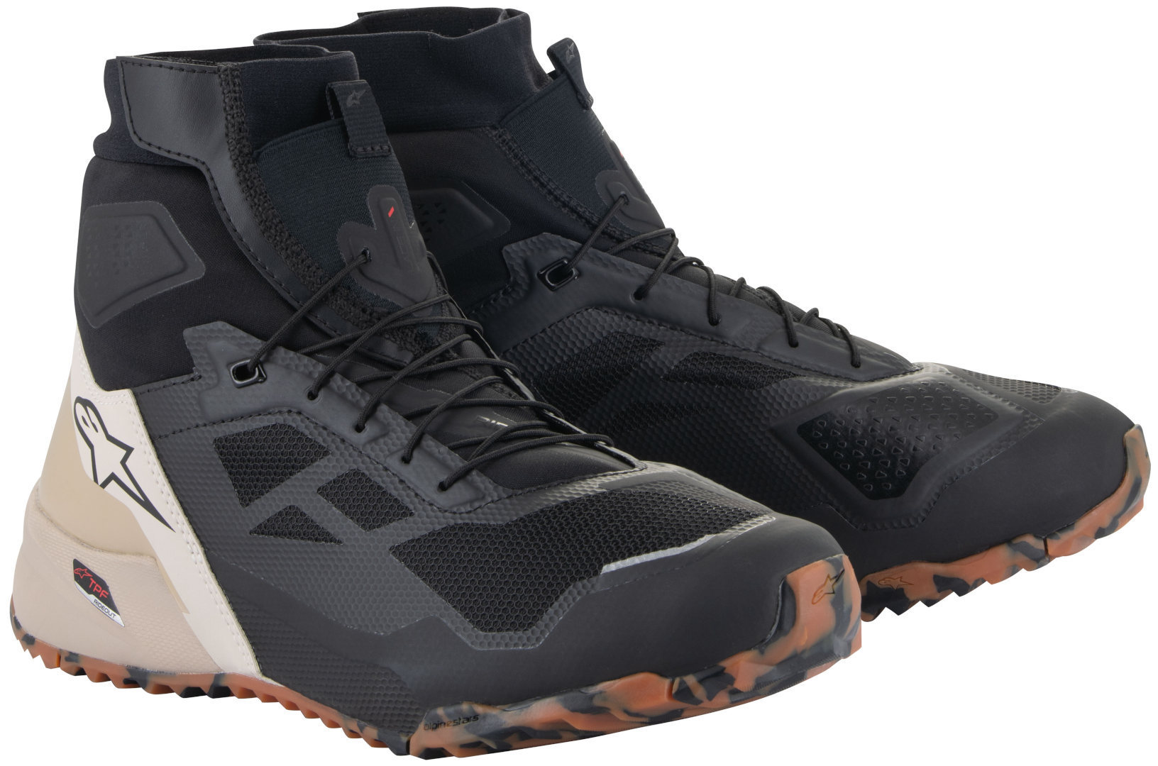 Alpinestars CR-1 Мотоциклетная обувь Черный/Коричневый 9.5 (42.5) 