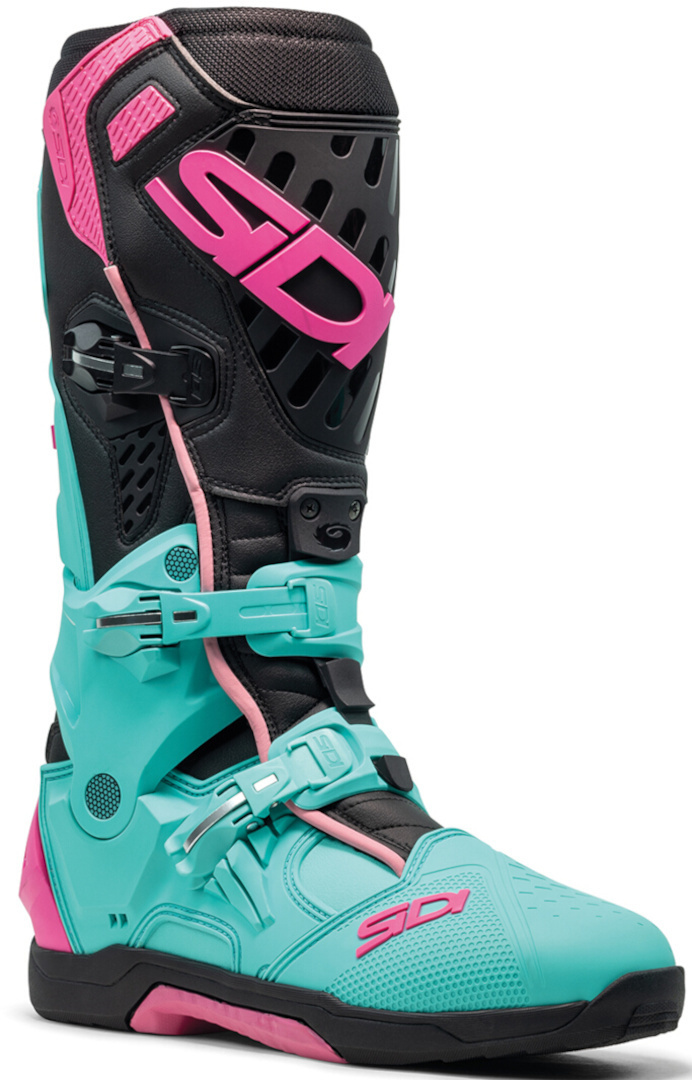 Sidi Crossair Motocross Boots mint/black/pink 45 