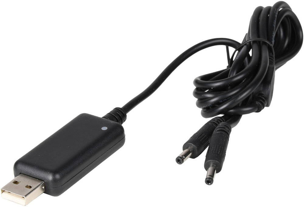 Macna 7,4V USB Dual Opladerkabel til lithiumbatterier