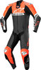 Alpinestars Missile V2 Ward perforerad One Piece Motorcykel Läder Kostym