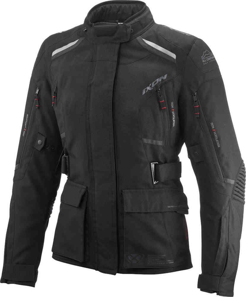 Ixon Midgard Veste textile imperméable à l’eau pour dames de moto