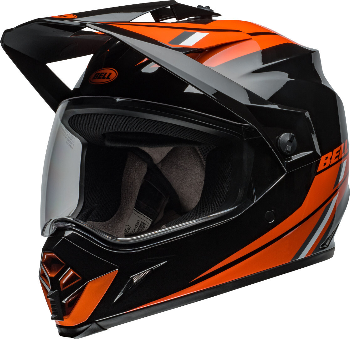 Bell MX-9 Adventure MIPS Alpine Шлем для мотокросса Черный/Оранжевый XXL (63/64) 