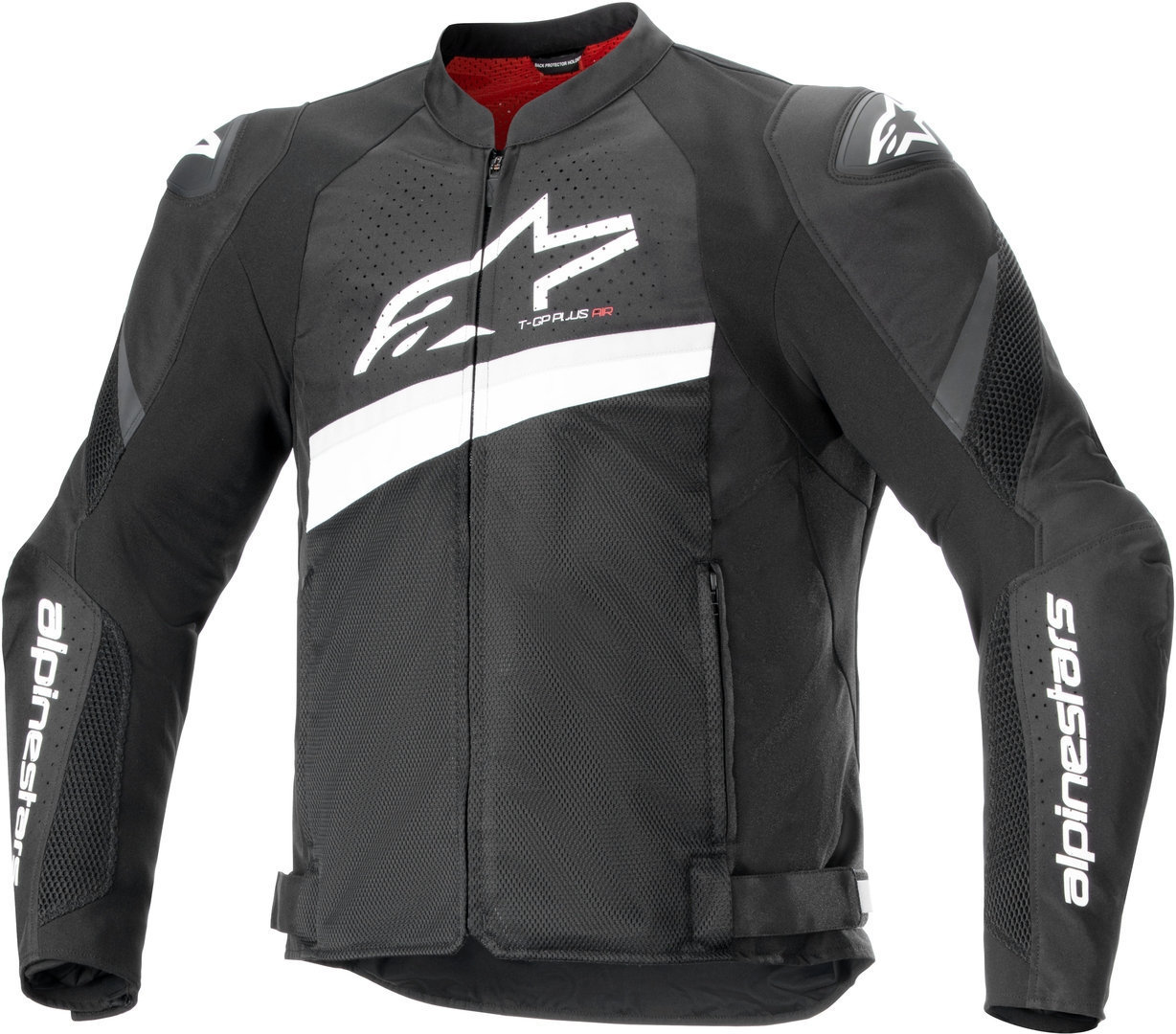Alpinestars T-GP Plus R V4 Airflow перфорированная мотоциклетная текстильная куртка Черный/Белый M 