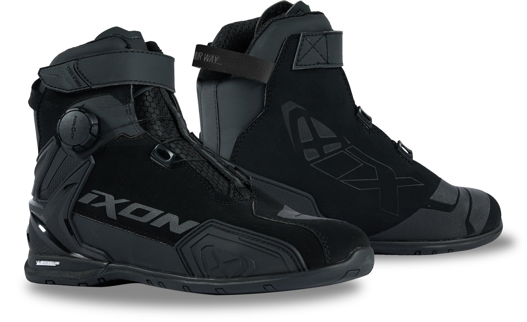 Ixon Bull 2 Wasserdichte Damen Motorrad Schuhe