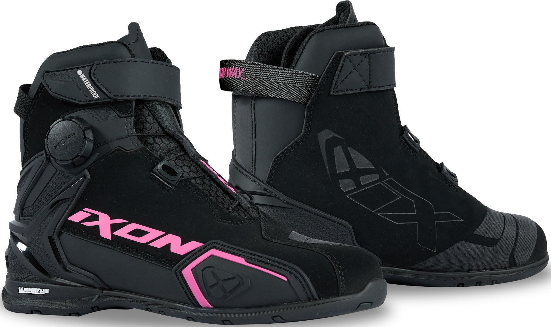 Ixon Bull 2 Wasserdichte Damen Motorrad Schuhe