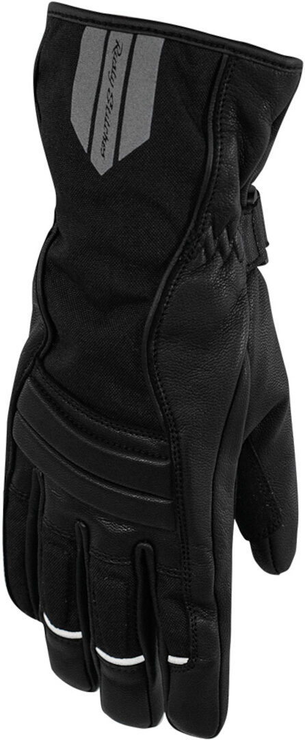 Rusty Stitches Bianca Gants de moto imperméables pour dames, noir, taille 2XL pour Femmes