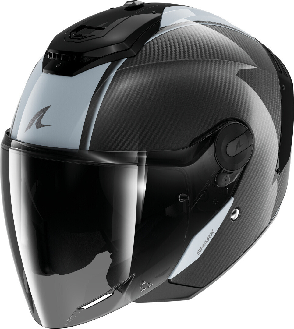 Shark RS Jet Carbon Skin Реактивный шлем Черный/Серый L (59/60) 