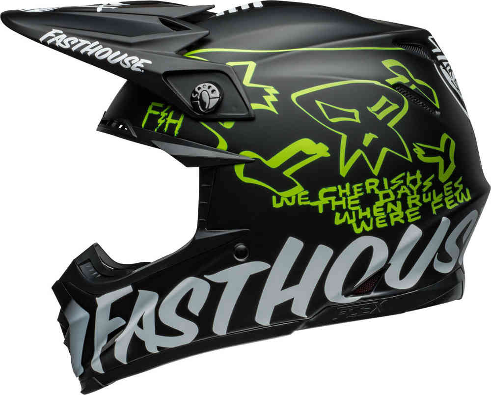 Bell Moto-9S Flex Fasthouse MC Core Motocross-kypärä