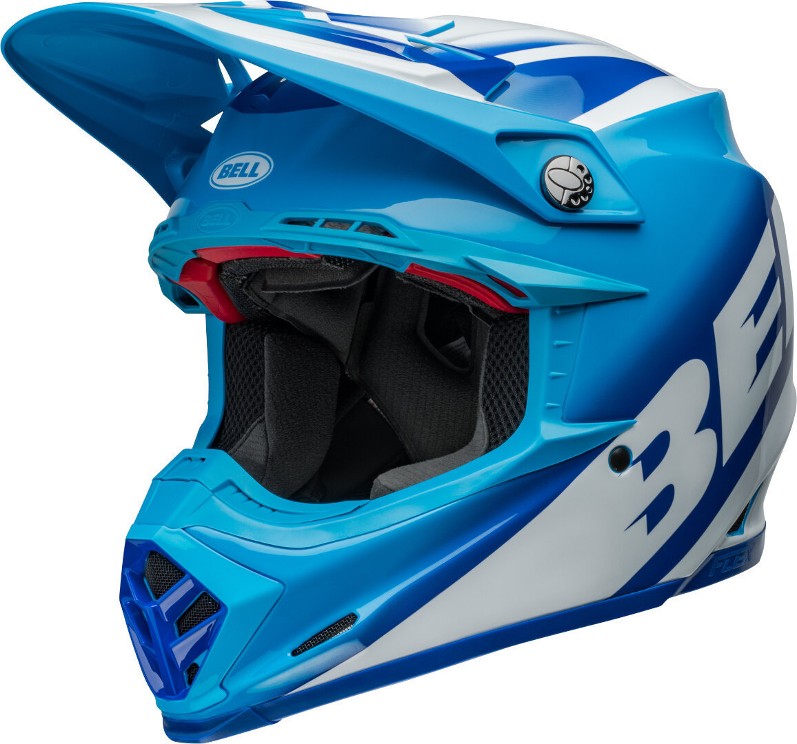 Bell Moto-9S Flex Rail Шлем для мотокросса Синий/Белый M (57/58) 