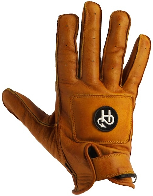 Helstons Logo D Motorrad Handschuhe