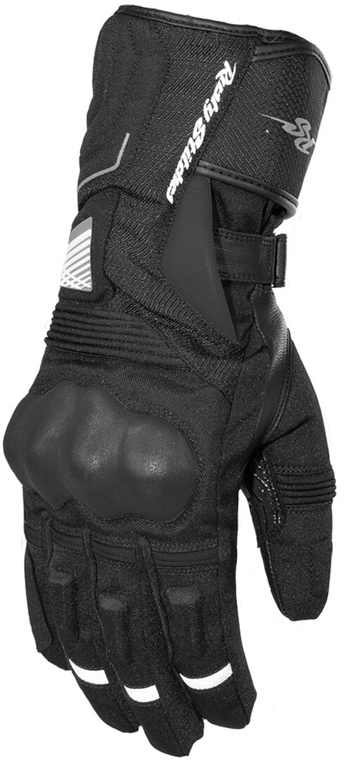 Rusty Stitches Ryder Gants de moto imperméables, noir, taille 2XL pour Hommes
