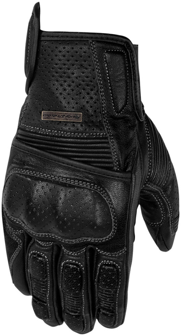 Rusty Stitches Zeke Gants de moto, noir, taille 4XL pour Hommes