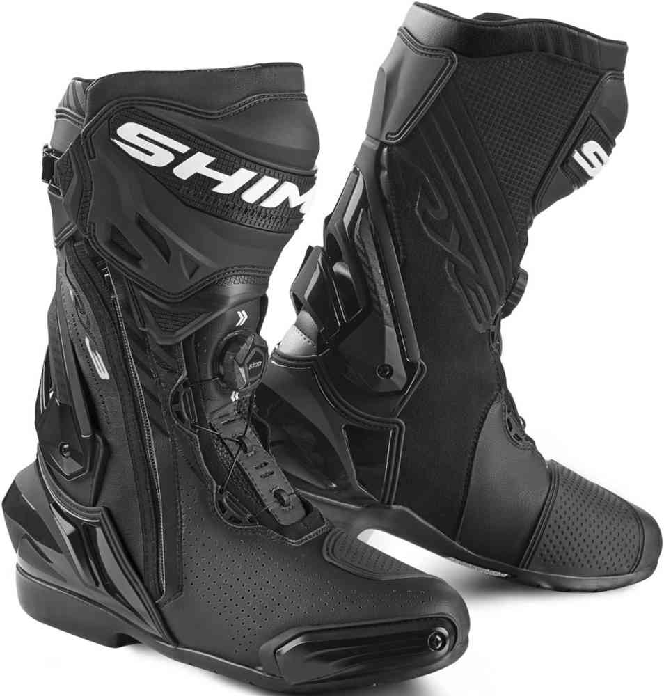 SHIMA VRX-3 perforierte Motorrad Stiefel