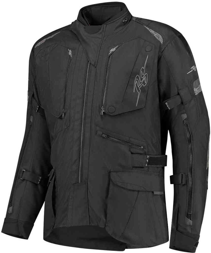 Rusty Stitches Cliff Chaqueta textil impermeable para motocicleta