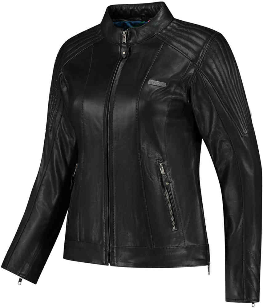 Rusty Stitches Iris Damen Motorrad Lederjacke