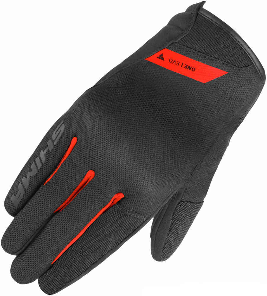SHIMA One Evo Мотоциклетные перчатки Черный/Красный S 