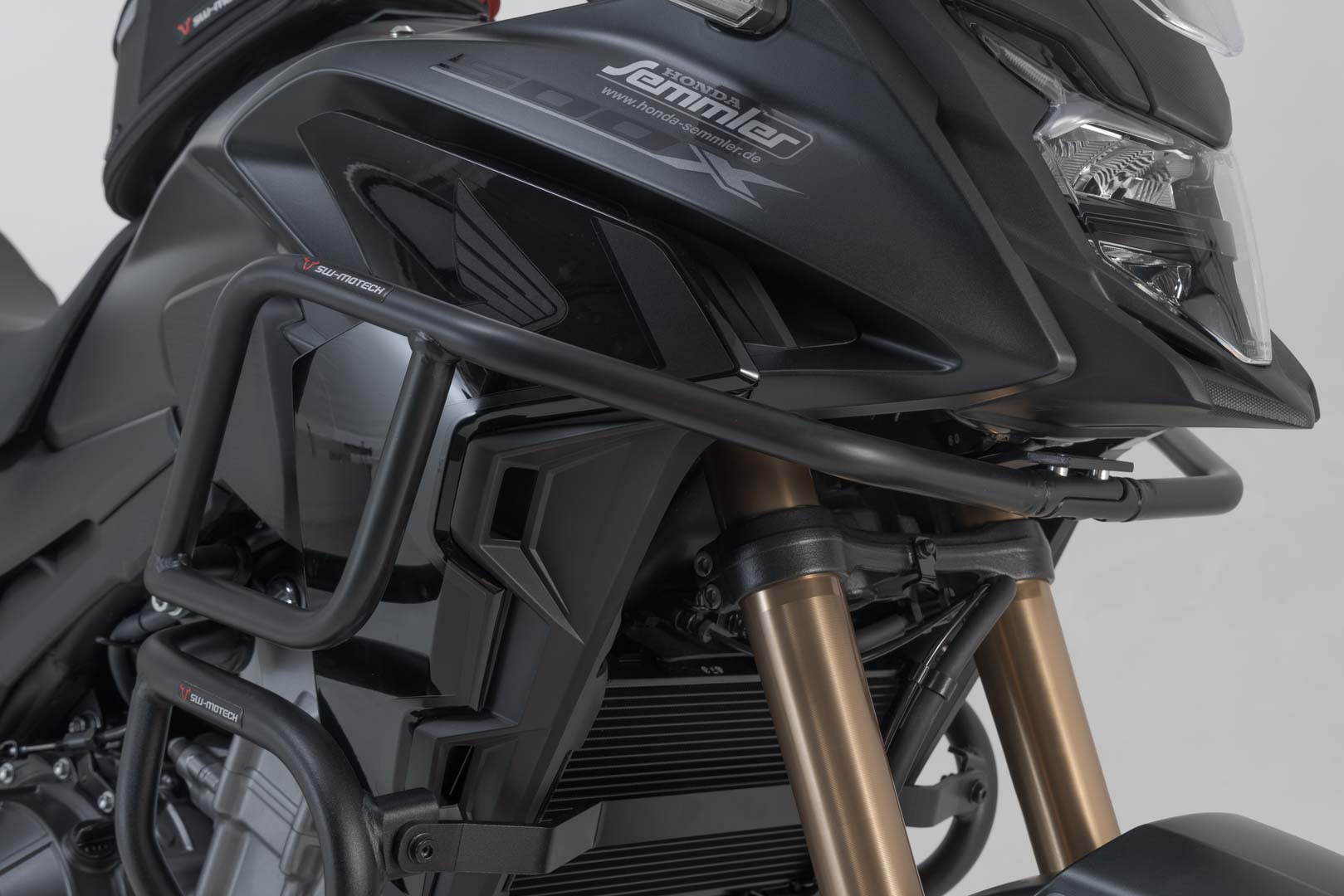 Sw-Motech Unisex Black Upper Crash Bar - Honda Cb500x (18-).