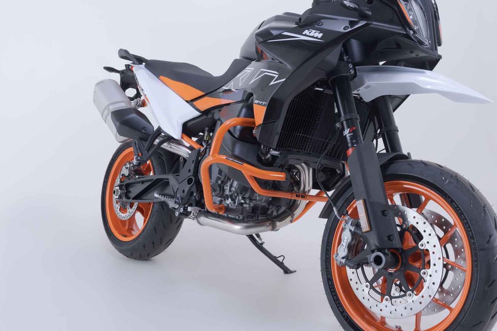 SW-Motech törmäyspalkki - elektroninen oranssi. KTM 890 SM T (23-).