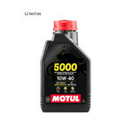 MOTUL Engine oil 5000, 10W40, 1L, X12 carton