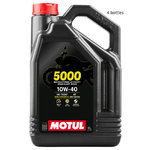 MOTUL Engine oil 5000, 10W40, 4L, X4 carton