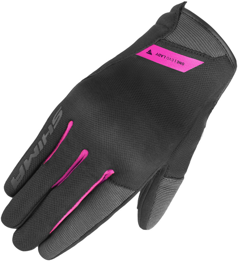 SHIMA One Evo Женские мотоциклетные перчатки Черный/Розовый XS 