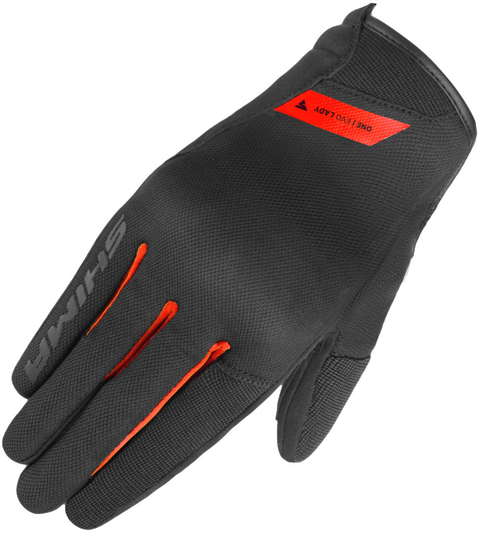 SHIMA One Evo Женские мотоциклетные перчатки Черный/Красный XS 