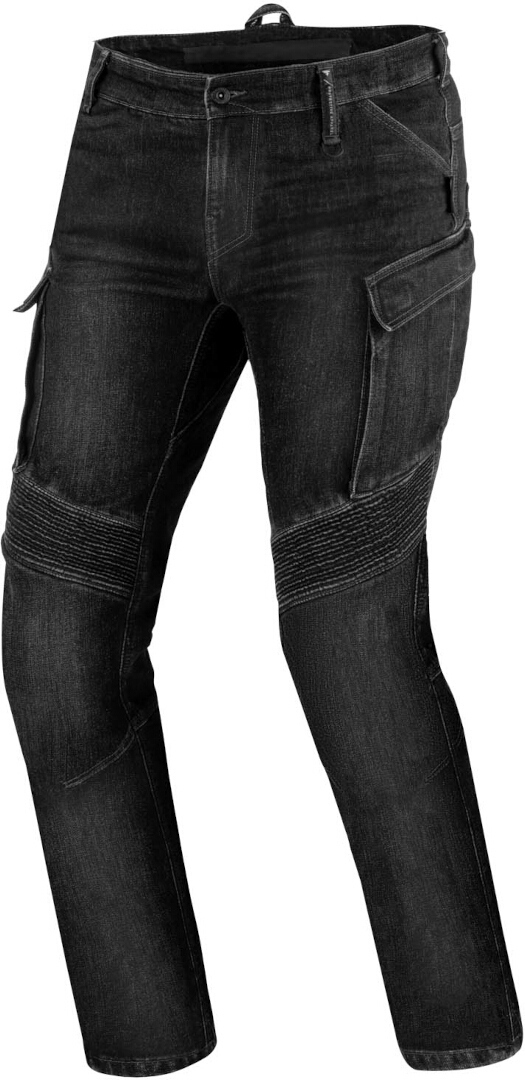 SHIMA Giro 2.0 Urban Мотоциклетные джинсы Черный Длинный 38 