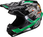 Troy Lee Designs SE4 Polyacrylite Carb MIPS Шлем для мотокросса