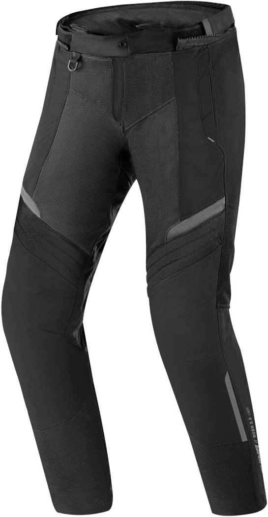 SHIMA Rush 2.0 Vented imperméable Mesdames Moto Textile Pantalon, noir, taille L pour Femmes