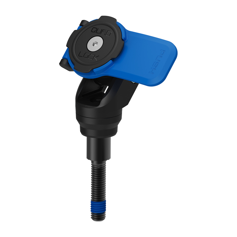 Quad Lock Unisex Blue Handlebar Clamp Mount