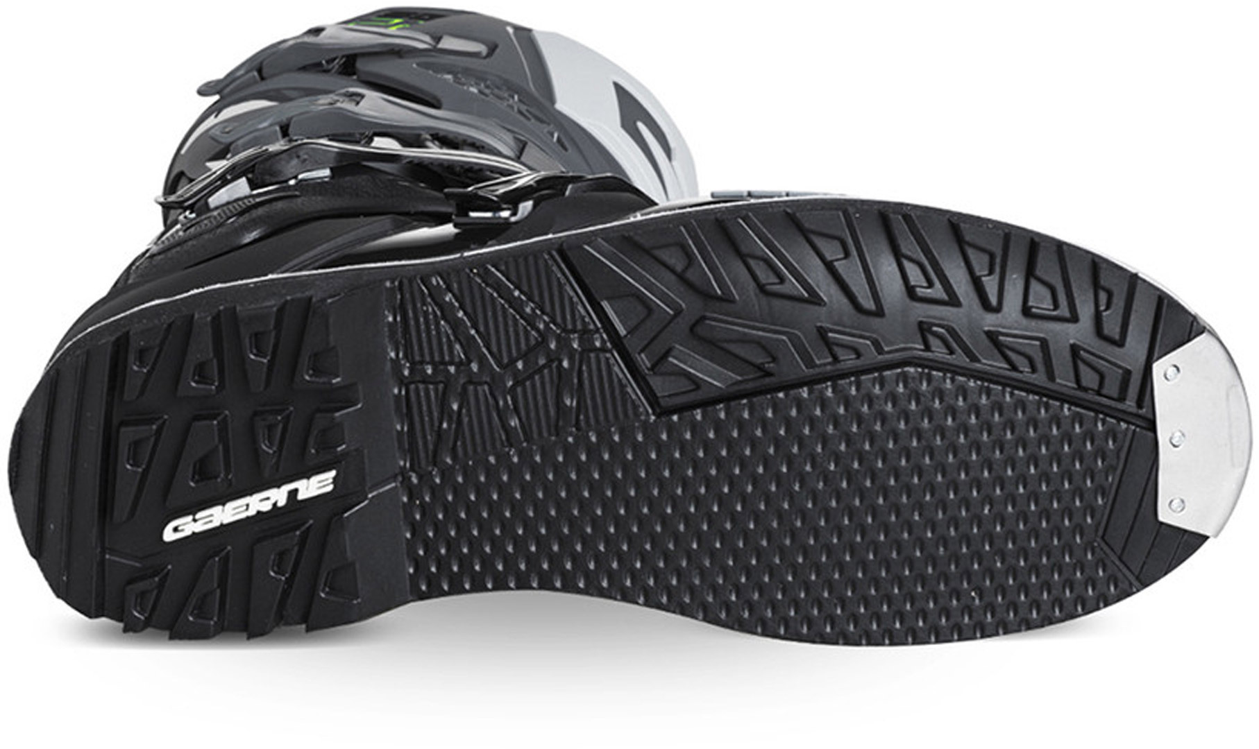 Side view of Gaerne SG22 Gore-Tex Enduro Motocross Boots, grey, Size 44 for Men