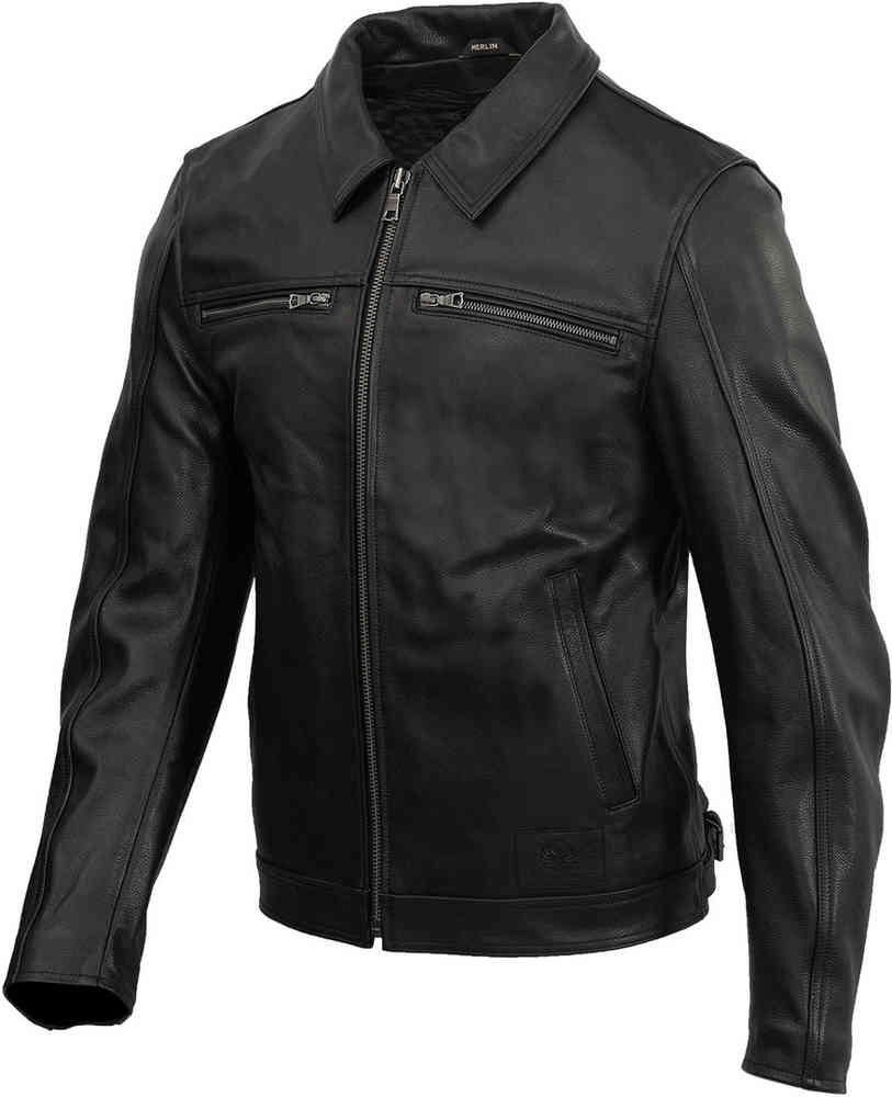 Merlin Kingsbury D3O Motorrad Lederjacke