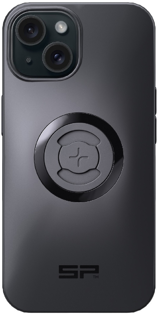 SP Connect SPC+ iPhone 15 Handyhülle, schwarz für Männer