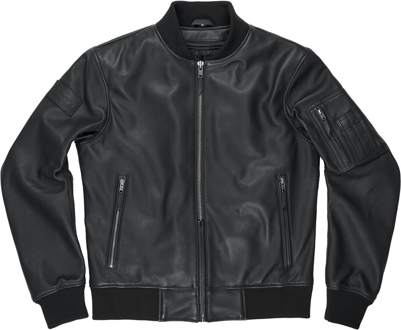 Pando Moto Falcon Aviator Veste en cuir, noir, taille XL pour Hommes