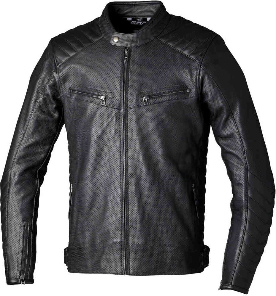 RST Roadster Air perforierte Motorrad Lederjacke