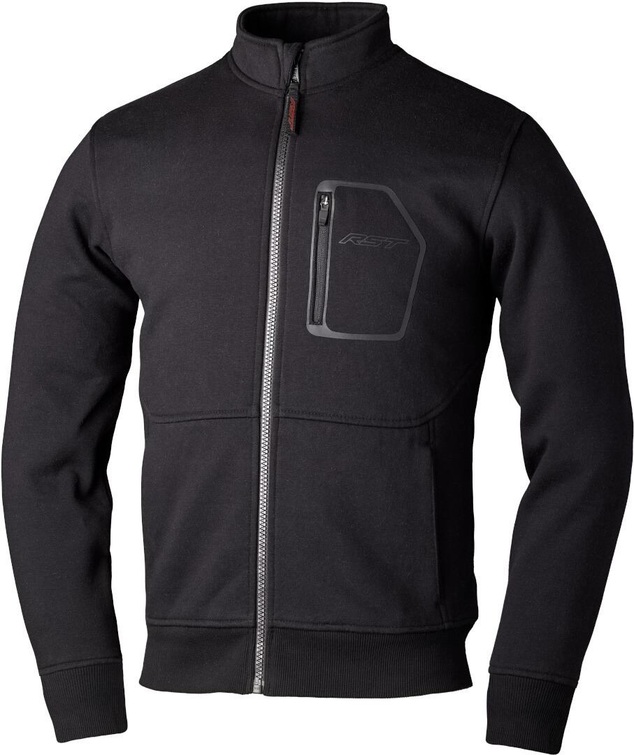 Rst Men's Black Single Layer Motorcycle Textile Jacket, For 3XL