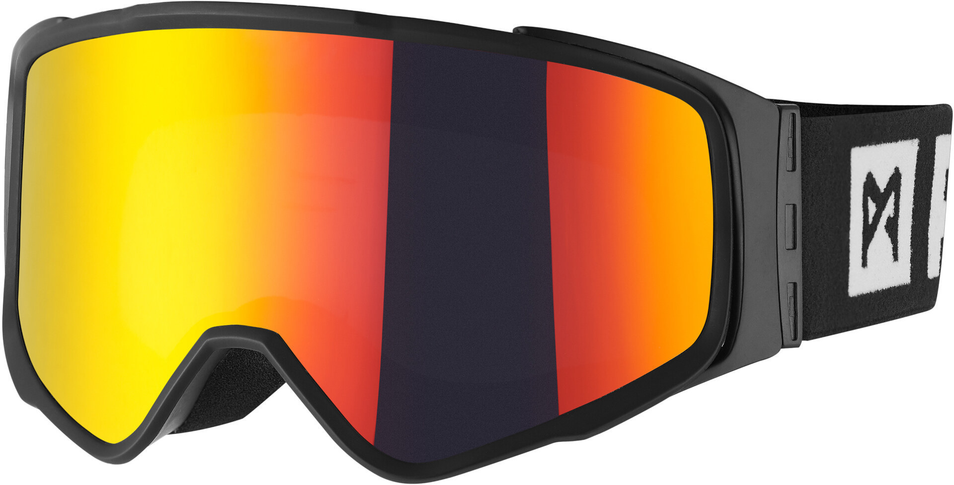 Pando Moto Pando Lunettes de motocross, rouge pour Hommes