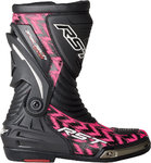 RST Tractech Evo III Sport Ltd. Dazzle Pink rei'itetyt moottoripyöräsaappaat