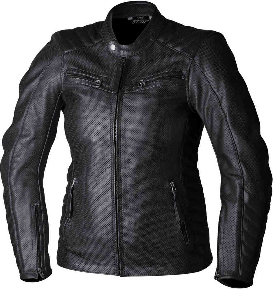 RST Roadster Air Perforated Ladies Motorcycle Leather Jacket