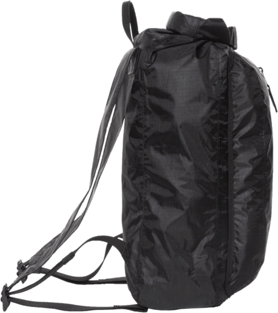 Side view of Amphibious X-Light Pack waterproof Backpack, black for Men