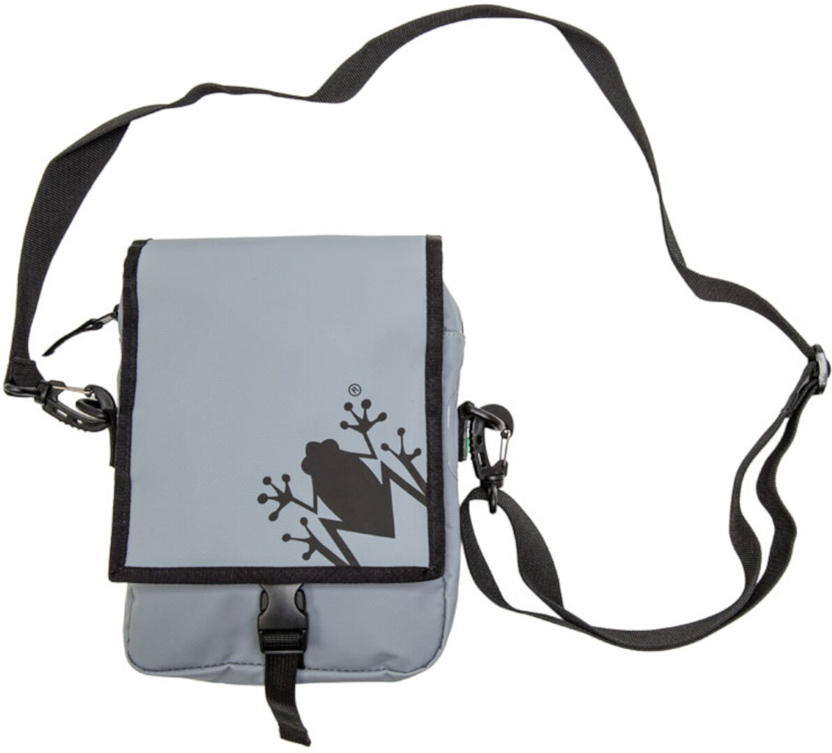 Amphibious Frog waterproof Messenger Bag, grey for Men