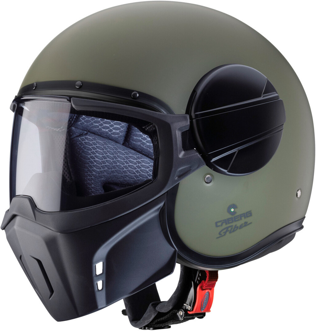 Caberg Men's Green Ghost X Jet Helmet, Size 2XL For